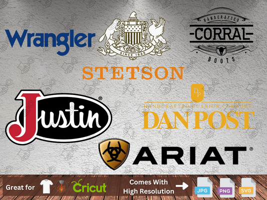 Western Logos - Clothing Brands